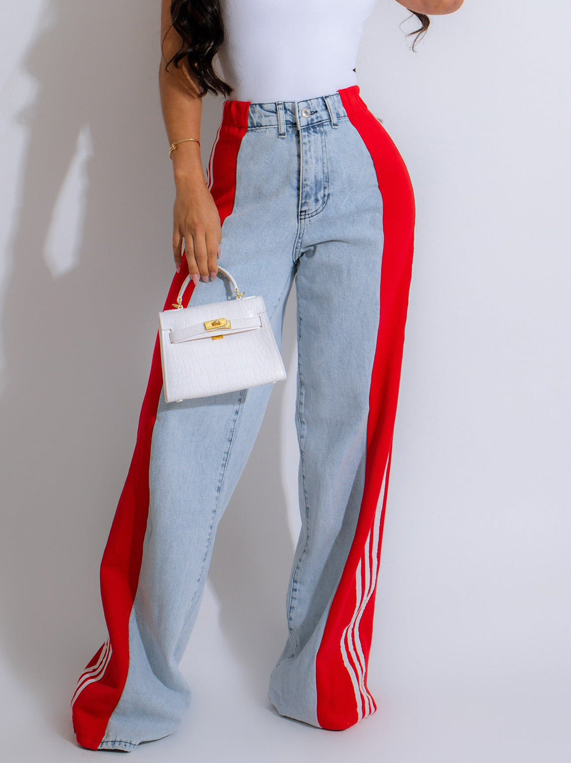 DAH Casual High Waist Denim