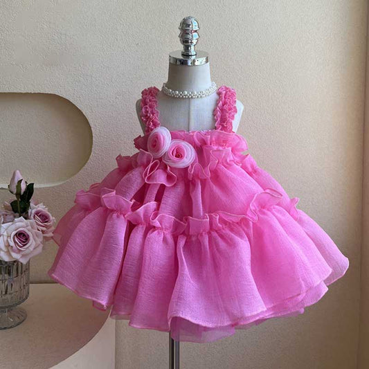 Elegant Baby Beauty Pageant Dresses Travel  Dress Toddler Little Girl Formal Dresses