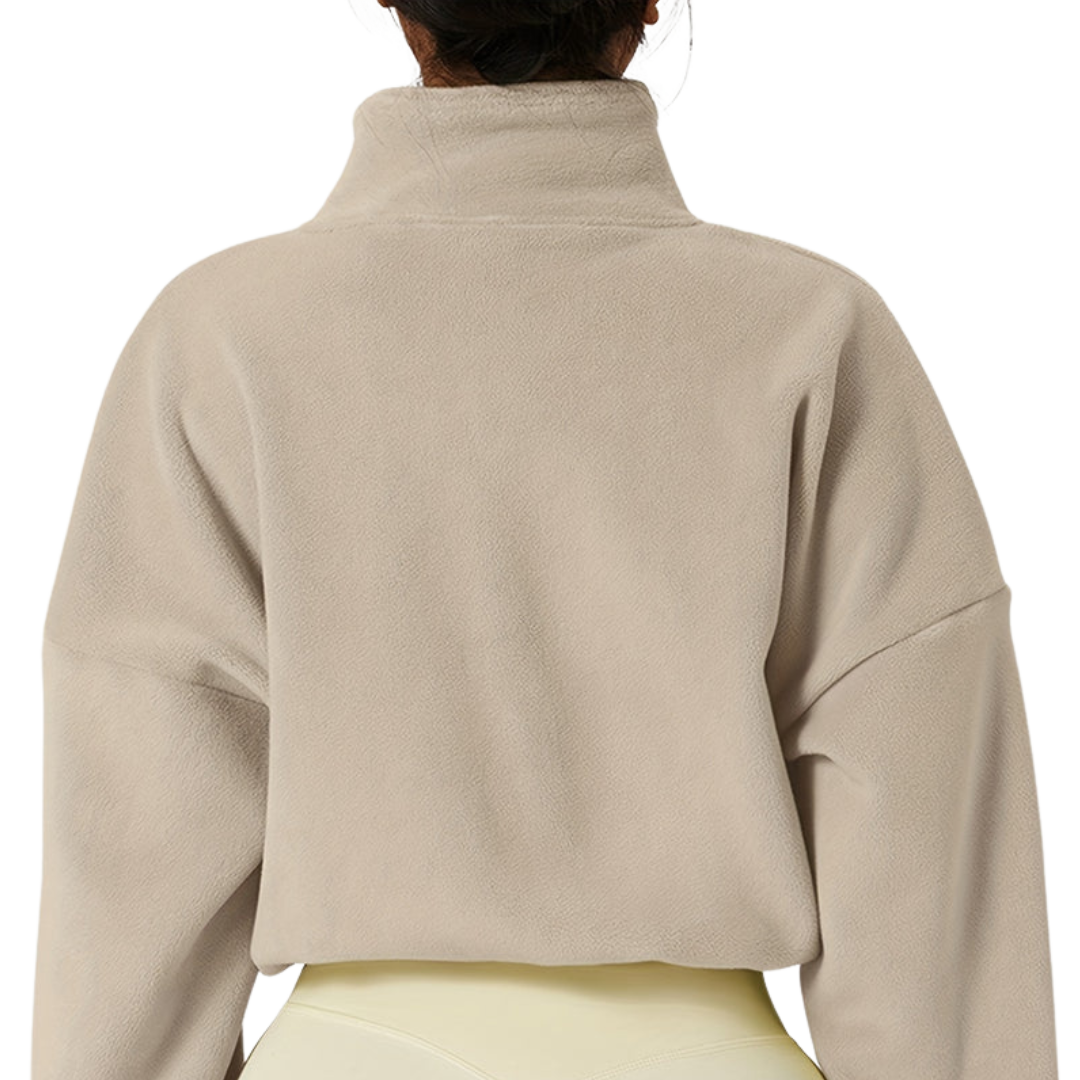 DAH Sophia Fleece Crop Jacket – The Cozy, Chic Layer You Need