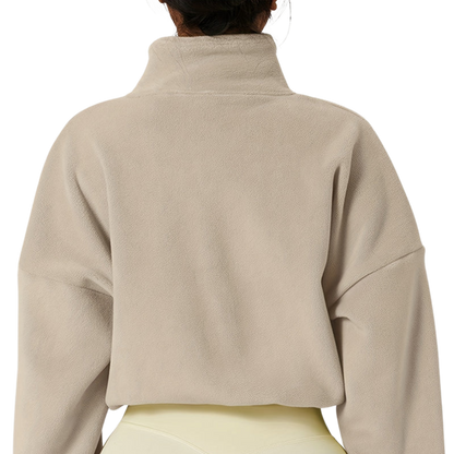 DAH Sophia Fleece Crop Jacket – The Cozy, Chic Layer You Need