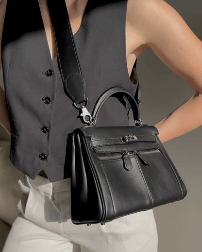 DAH Hannah Leather Shoulder Bag – Practical Elegance