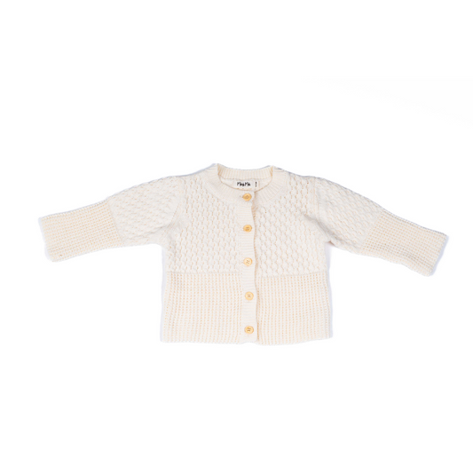 DAH Tenoro™ Cardigan – Timeless Elegance in Cream 🌟