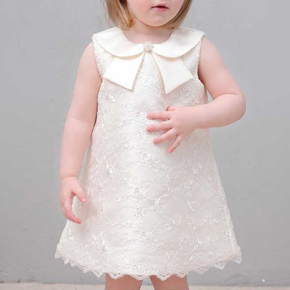 Elegant Baby Girl Embroidery Christening Dresses  Toddler Birthday Princess Dress