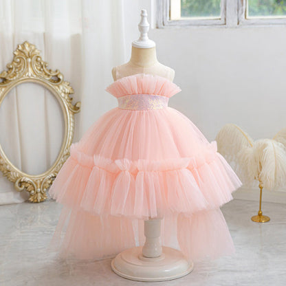 Flower Girl Princess Dress Banquet Dress Girls Party Dress