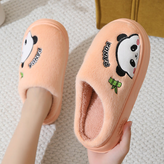 DAH Cute Cartoon Panda Slippers: The Ultimate Winter Comfort for Your Feet!