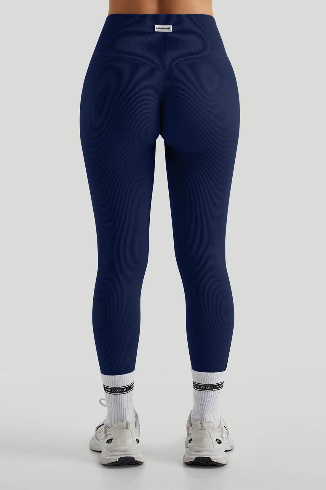 DAH Two-Way Top & High-Waist Threaded Leggings Set