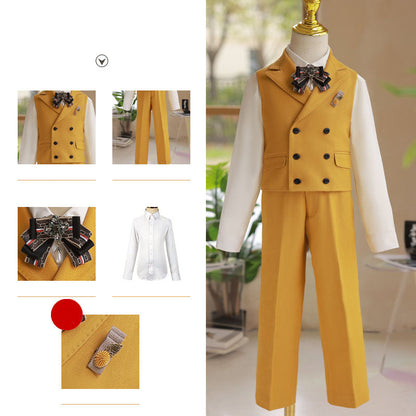 Fashion Boys  Summer Wedding Suit Set