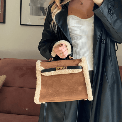 DAH Eleonore Suede Tote Bag