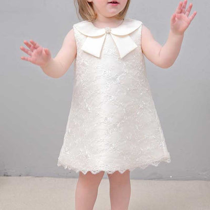 Elegant Baby Girl Embroidery Christening Dresses  Toddler Birthday Princess Dress