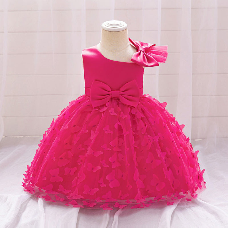 Girls Princess Dress First Communion Dress Birthday Dress