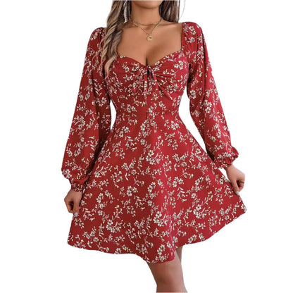 DAH Casual Floral A-Line Dress