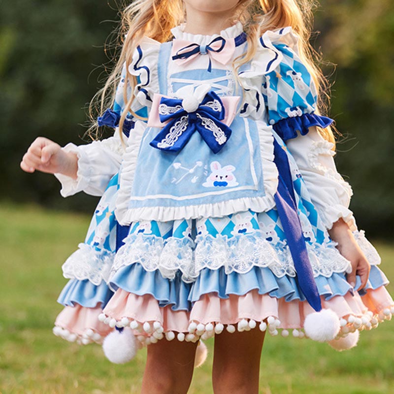 Halloween New Girls Dress Lolita Princess Dress Baby Girls Dress