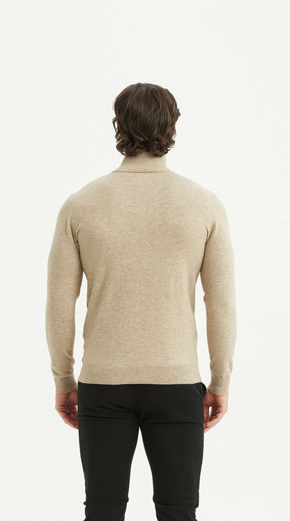 DAH Quarter-Zip Sweater – Premium Comfort with Cashmere Touch Innovation