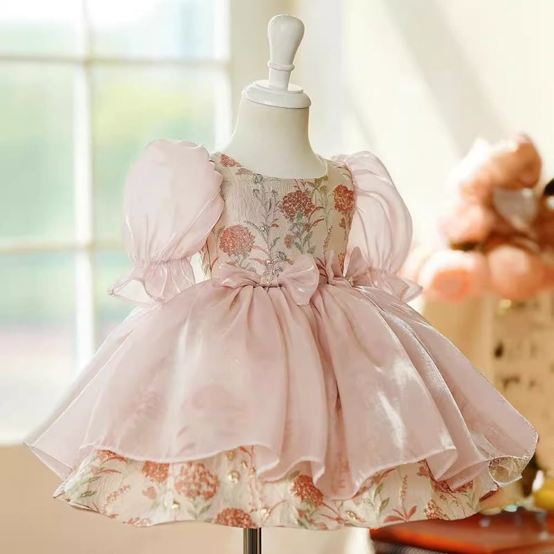 Elegant Baby 1st Birthday Princess Dress Toddler Little Girl Formal Dresses