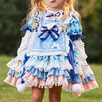 Halloween New Girls Dress Lolita Princess Dress Baby Girls Dress