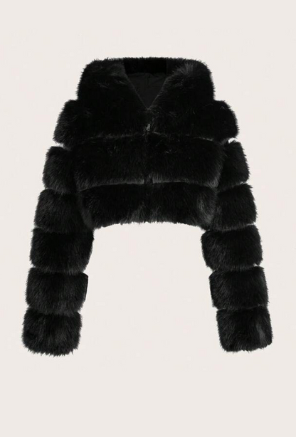 DAH Adriana Fur Coat – Luxe Redefined for Winter Glamour