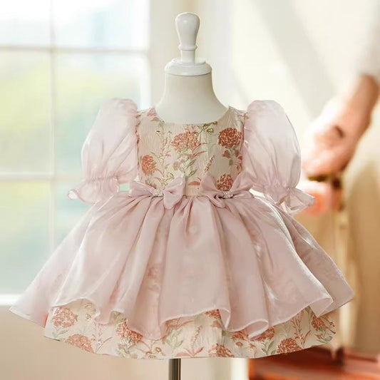 Elegant Baby 1st Birthday Princess Dress Toddler Little Girl Formal Dresses