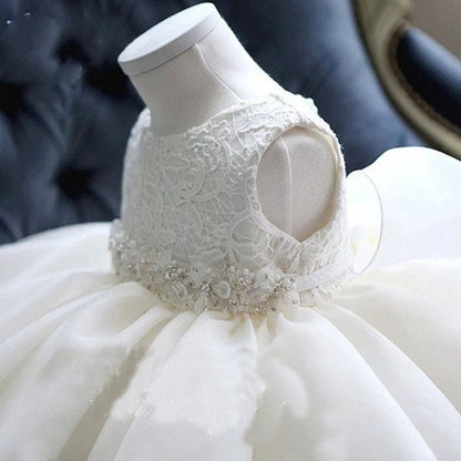 Elegant Baby Girls Christening Dresses Toddler Girls Pageant Princess Dress