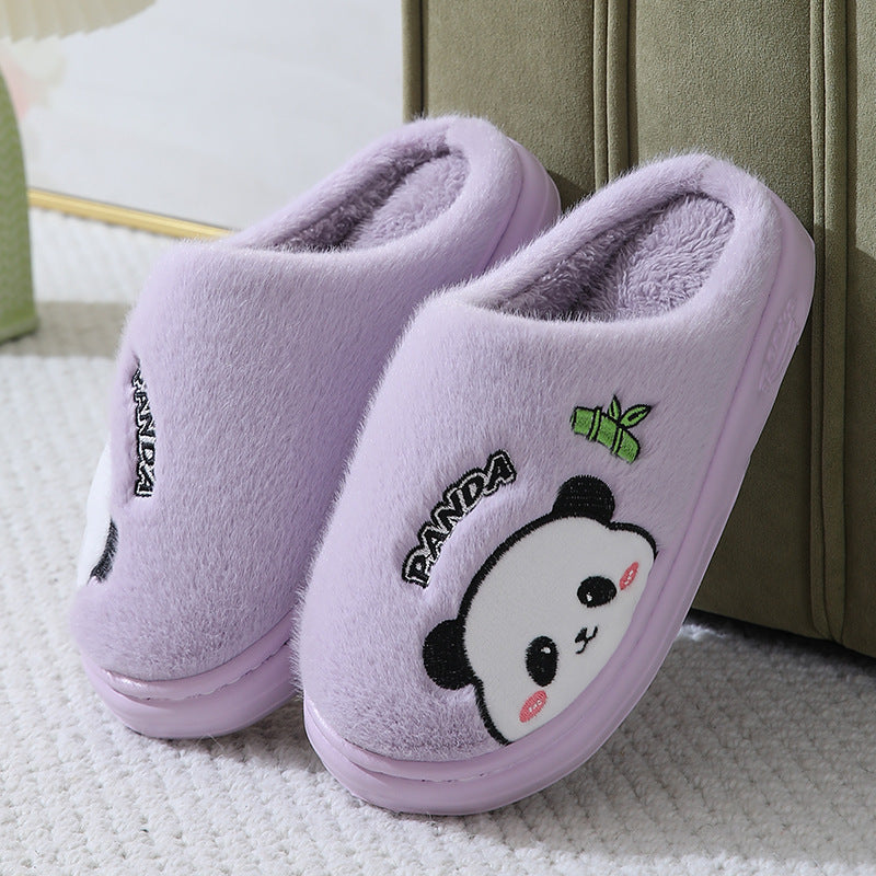 DAH Cute Cartoon Panda Slippers: The Ultimate Winter Comfort for Your Feet!