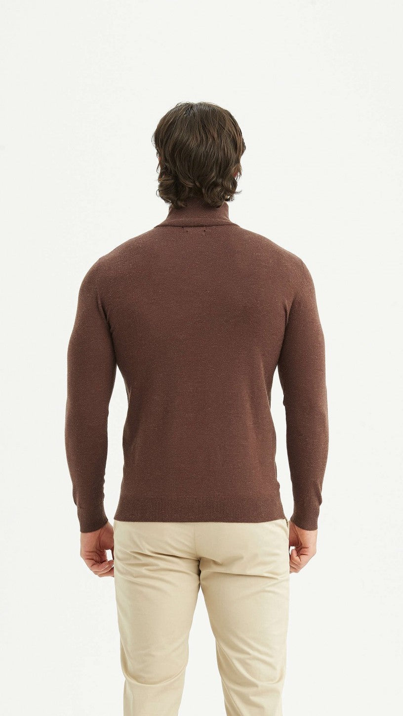 DAH Quarter-Zip Sweater – Premium Comfort with Cashmere Touch Innovation