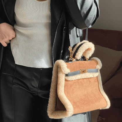 DAH Eleonore Suede Tote Bag