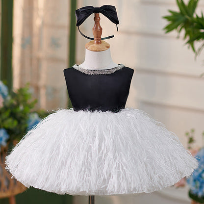 Lovely Baby Girl Formal Party Dress Girl Fluffy Pageant Princess Dress