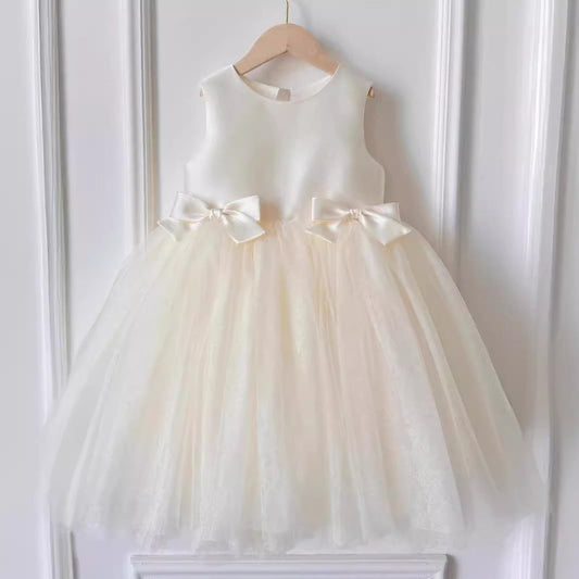 Elegant Baby Girl Tulle Puff Princess Dress Toddler Formal Dresses