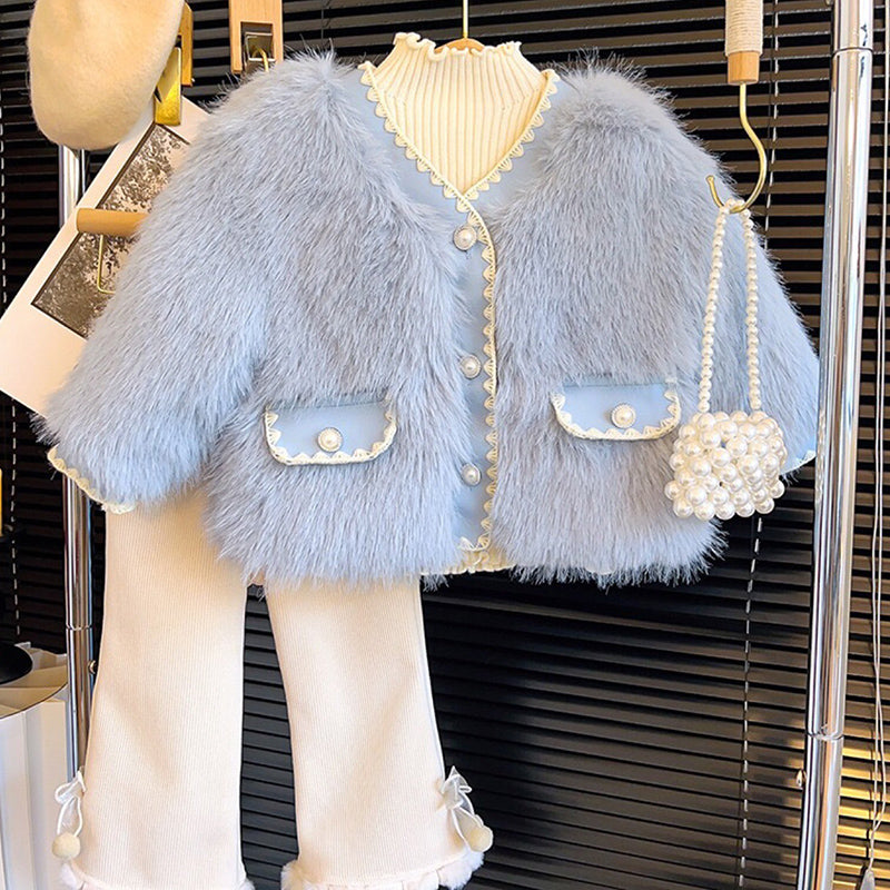 Warm New Year Baby Girl Coat