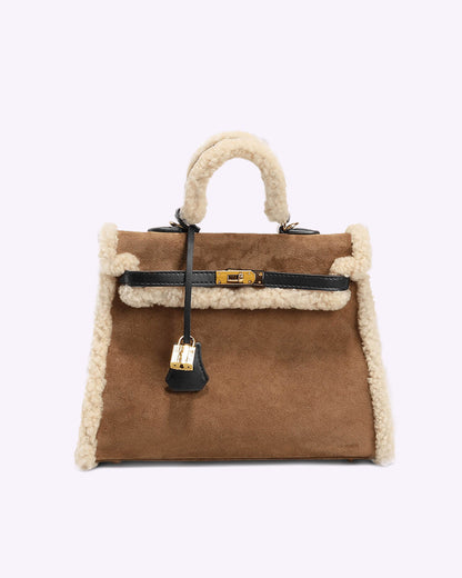 DAH Eleonore Suede Tote Bag