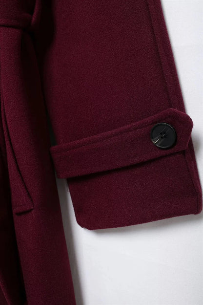 DAH Luxe Bordeaux Coat – The MUST-HAVE of the Season! 🍷✨