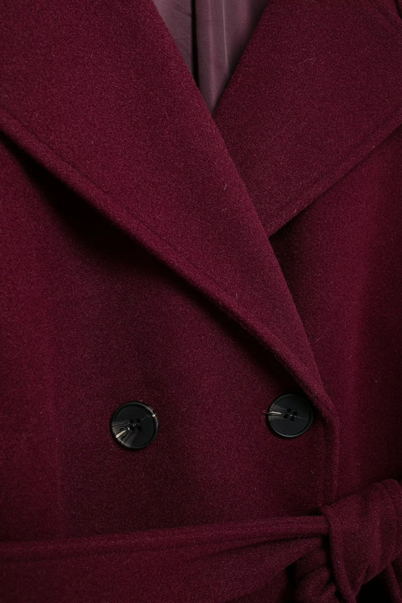 DAH Luxe Bordeaux Coat – The MUST-HAVE of the Season! 🍷✨