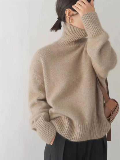 DAH Gabriela™ | Luxurious Cashmere Turtleneck – Your Winter Must-Have