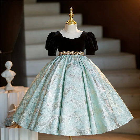 Girls Elegant Princess Dress Flower Girl Dress