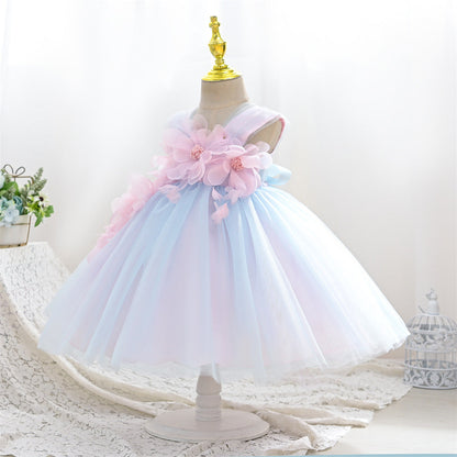 Elegant Baby Girls Beauty Pageant Dresses Toddler  Christening Dresses