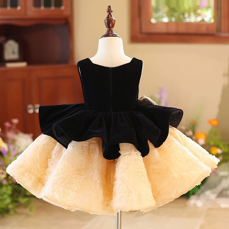 Winter Christmas Princess Dress Baby  Birthday Party Dresses Girl  Formal Dresses