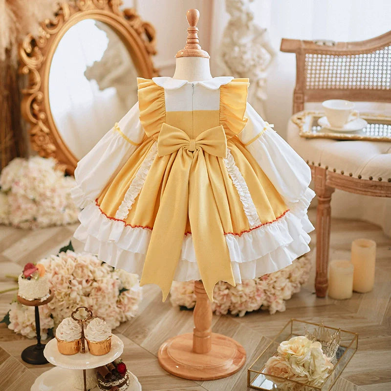 Lolita Girls Princess Dress Sweet Baby Birthday Performance Dress