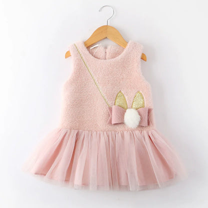 Girls Birthday Princess Dress Baby Bottoming Vest Dress