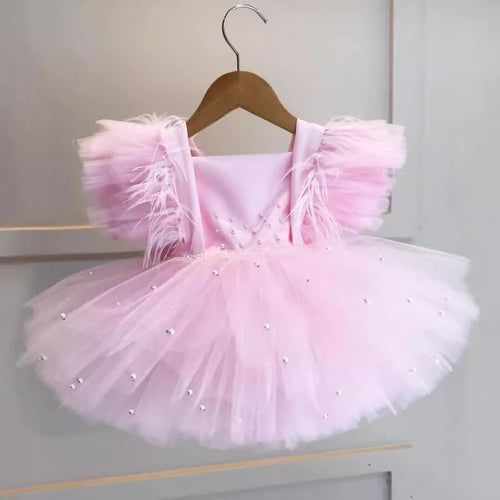 Flower Girl Birthday Princess Dress Toddler Party Princess Dress