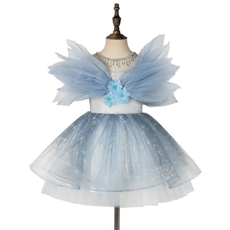 Flower Girl Pageant Luxury Summer Birthday Princess dress