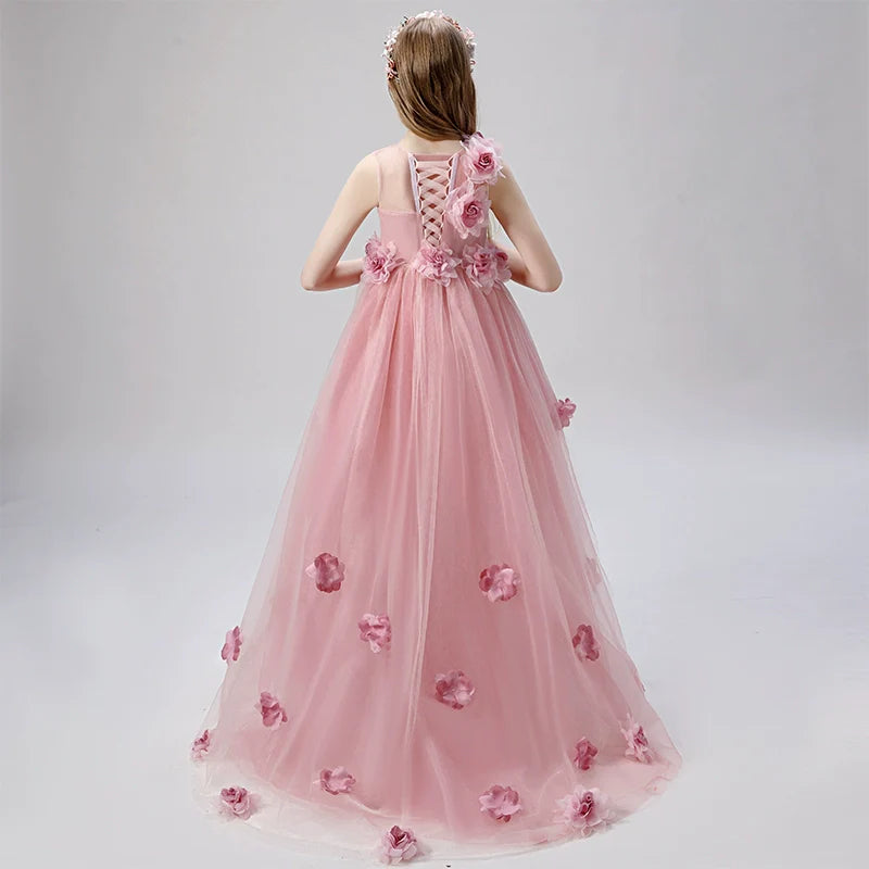 Flower Girl Ball Gowns Toddler Pageant Birthday Party Dress