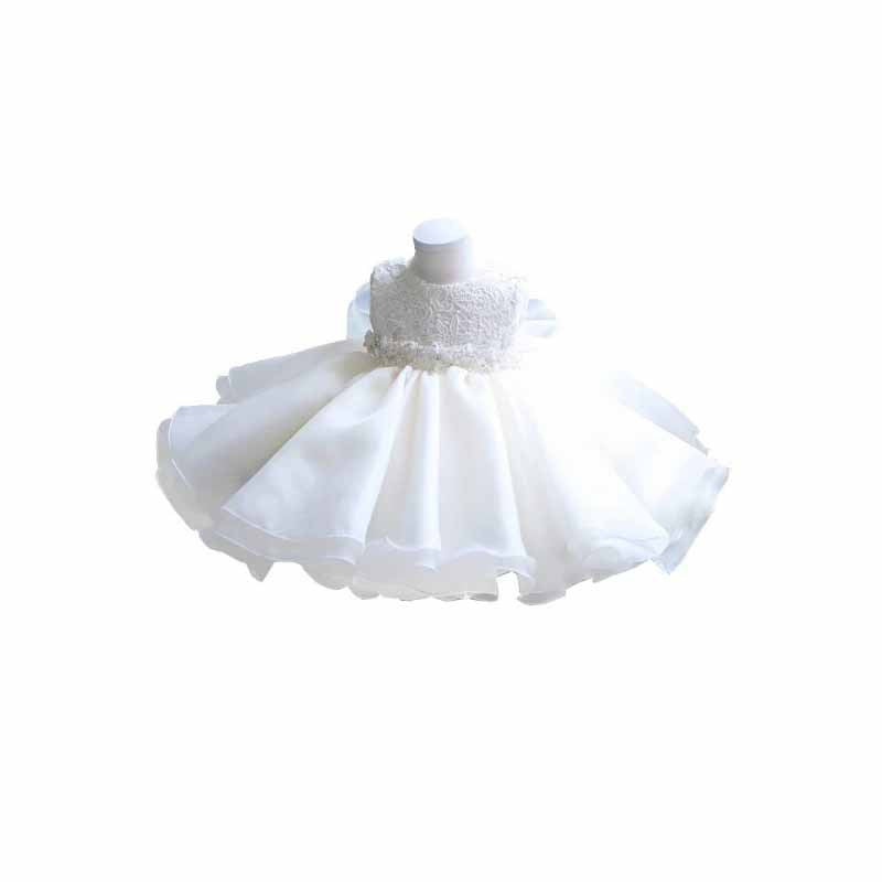 Elegant Baby Girls Christening Dresses Toddler Girls Pageant Princess Dress