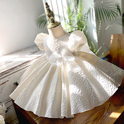 Elegant Baby First Communion Dress Girl Birthday Dresses