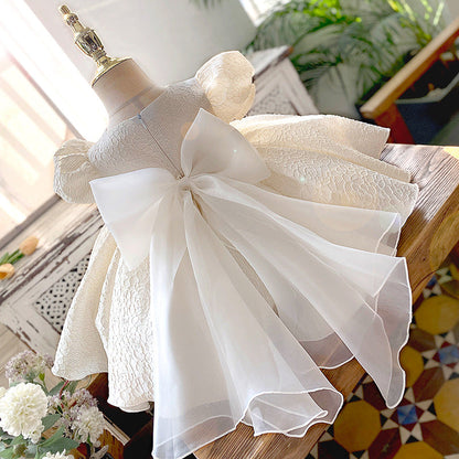 Elegant Baby First Communion Dress Girl Birthday Dresses