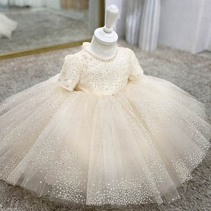 Flower Girl Formal Dresses Cute Pageant Sequins Birthday Princess Dresses