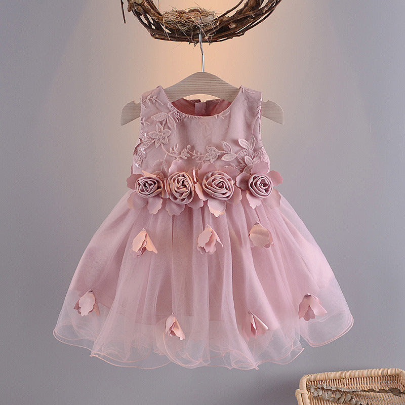 Summer Baby Girl Flower Dress