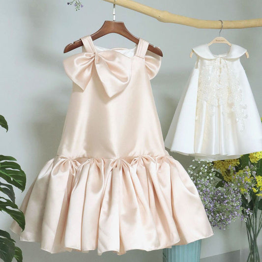 Elegant Baby Flower Girl Princess Dress Toddler Formal Dress