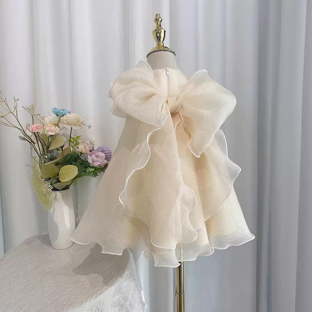 Summer Cute Baby Girl First Communion Dress Toddler Birthday Dresses