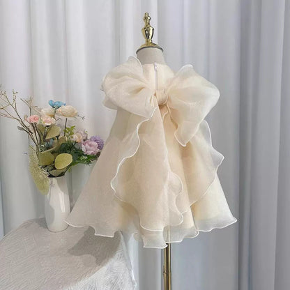 Summer Cute Baby Girl First Communion Dress Toddler Birthday Dresses