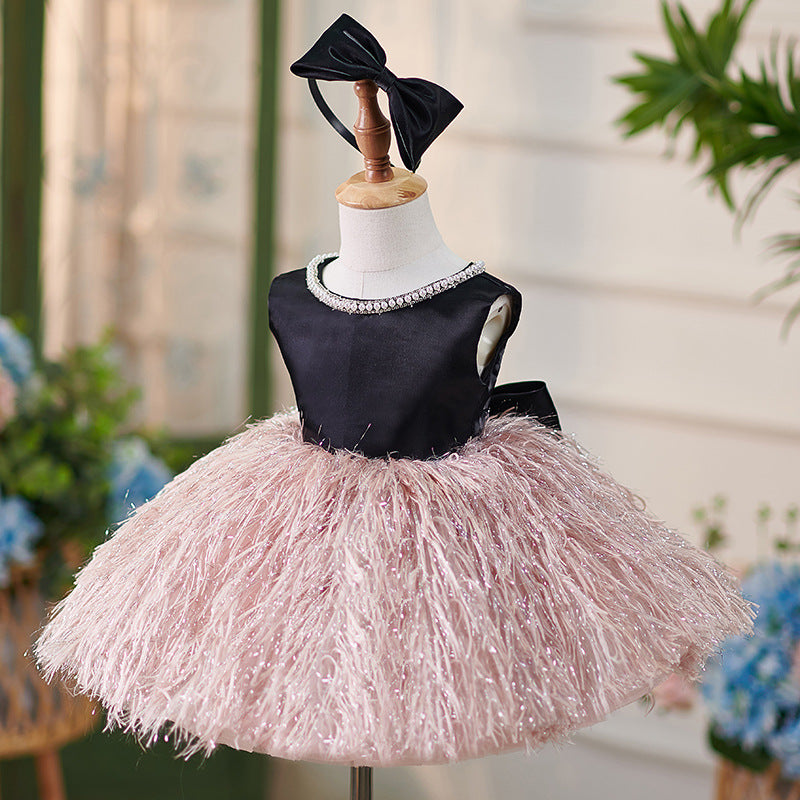 Lovely Baby Girl Formal Party Dress Girl Fluffy Pageant Princess Dress