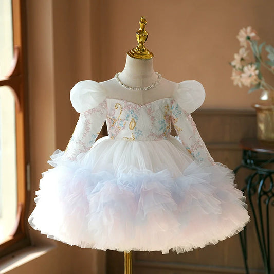 Girls Pageant Dresses Girls Flower Girl Wedding Princess Dresses